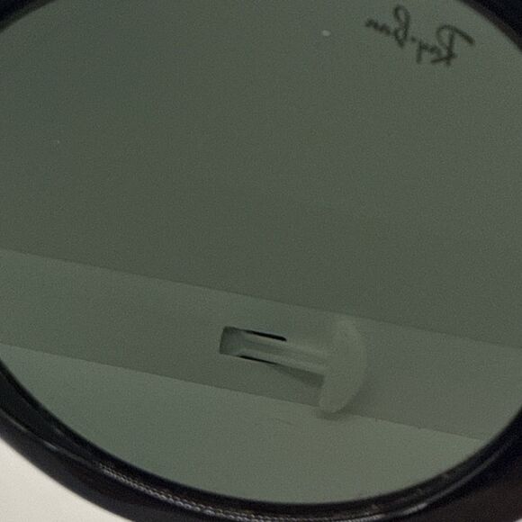 Ray Ban RB4191 601/71 Black Round Gray Oversized Sunglasses 57-19 135 Jackie O - Picture 11 of 12